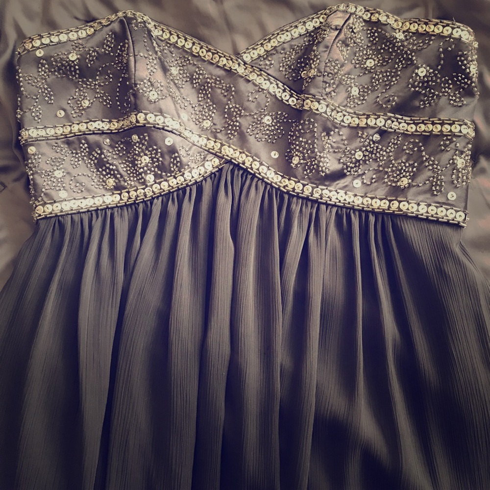 Strapless Formal Dress